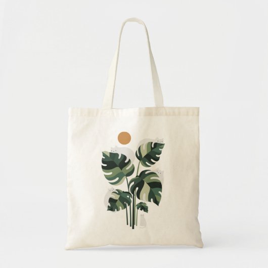 Kat en Plant 11 Tote Bag (Voorkant)