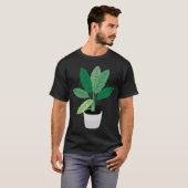 Kat en Plant 28 T-shirt (Voorkant volledig)