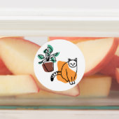 Kat en plant labels (Aangebracht)