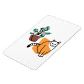 Kat en plant magneet (Linkerzijde)