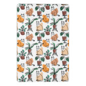 Kat en plant mini klembord (Achterkant)