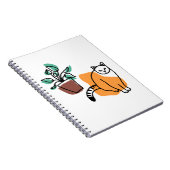 Kat en plant notitieboek (Rechterzijde)