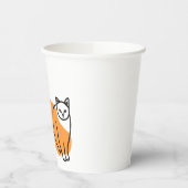 Kat en plant papieren bekers (Links)