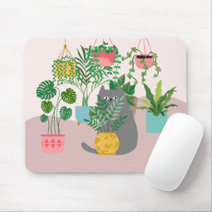 Kat en Planten Muismat