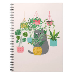 Kat en Planten Notitieboek