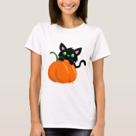 Kat en pomkin T-Shirt