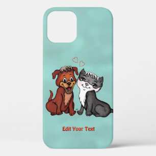 Kat en pop, Jouw tekst bewerken Case-Mate iPhone Case