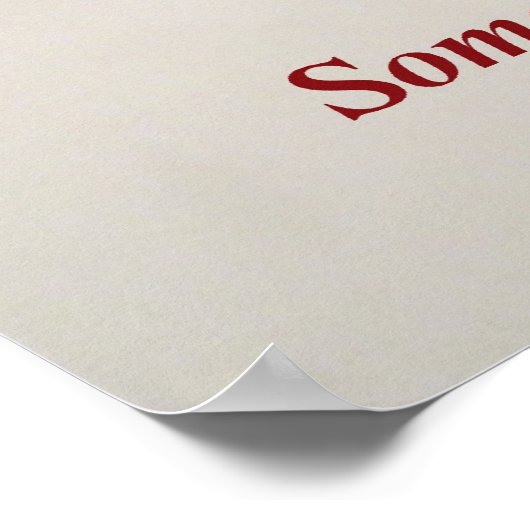 Kat en poster (Hoek)