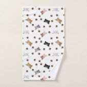Kat en poten bad handdoek (Handdoek)