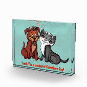 Kat en puppy fotoblokken (Rechts)