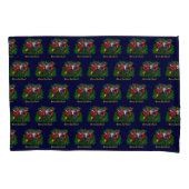 Kat en puppy, Happy XMas Kussensloop (Voorkant-Links)