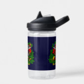 Kat en puppy, Happy XMas Waterfles (Links)