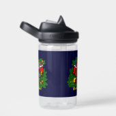 Kat en puppy, Happy XMas Waterfles (Rechts)