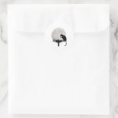 Kat- en ratenkaas ronde sticker (Tas)