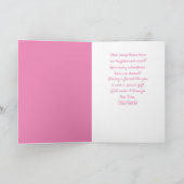 Kat- en Rozen Borstkanker Kaart (Binnen)