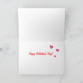 Kat en Rozen Valentijn Kaart (Binnen)