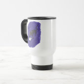 Kat en schedel reisbeker (Voorkant links)