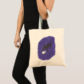 Kat en schedel tote bag (Voorkant (product))