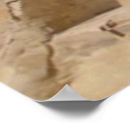 Kat en Sfinx. Poster (Hoek)