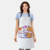 Kat En Shiba Inu Schort (Gedragen)