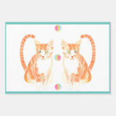 Kat en Speelgoed Inpakpapier Vel (Voorkant 3)