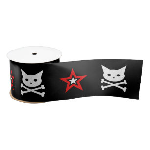 Kat en sterren in de huid {CRAFTY} Satin Ribbon Satijnen Lint