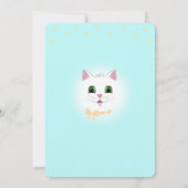 Kat en sterren op uitnodiging van Light Blue Boy B (Achterkant)