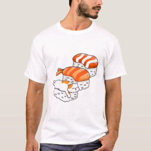 Kat en Sushi  T-shirt