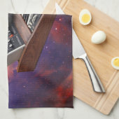 Kat en toetsenbord theedoek (Quarter Fold)