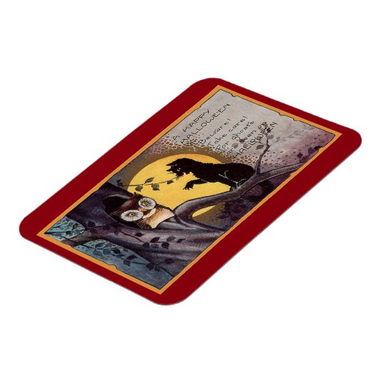 kat en uil magneet (Linkerzijde)