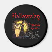 Kat en Uil Magnet (Voorkant)