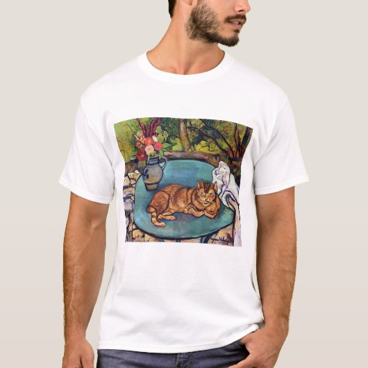 Kat en ventilator, Suzanne Valadon T-shirt (Voorkant)