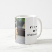 Kat en veren Mok (Voorkant rechts)