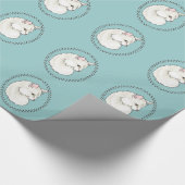 Kat- en verfdrukken Verpakkingspapier Cadeaupapier (Hoek)