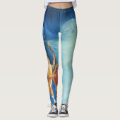 Kat en viool leggings (Voorkant)