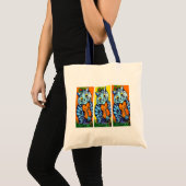 Kat(en) Viool spelen door Louis Wain Tote Bag (Voorkant (product))