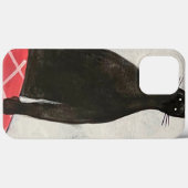Kat en vis Case-Mate iPhone case (Achterkant (horizontaal))
