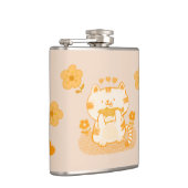 Kat en vis heupfles (Rechts)