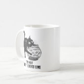 Kat en vis koffiemok (Voorkant links)