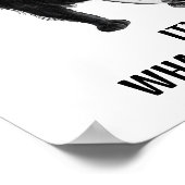 Kat en vis poster (Hoek)