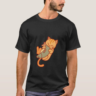 Kat en vis Speelgoed - Classic Schattigee Speeltij T-shirt