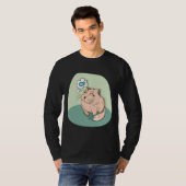 Kat en vis t-shirt (Voorkant volledig)