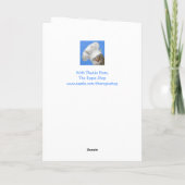 Kat en visdag kaart (Achterkant)