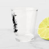 Kat en vleermuizen I Shot Glas (Rechts)