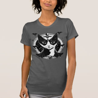 Kat en vleermuizen I T-shirt