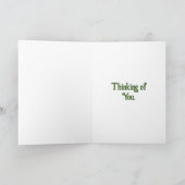 Kat en vlinders, denk aan jou kaart (Binnen)