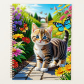 Kat en vlinders planner (Voorkant)