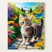 Kat en vlinders planner (Achterkant)