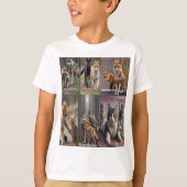 kat en vossen verhaal t-shirt (Voorkant)