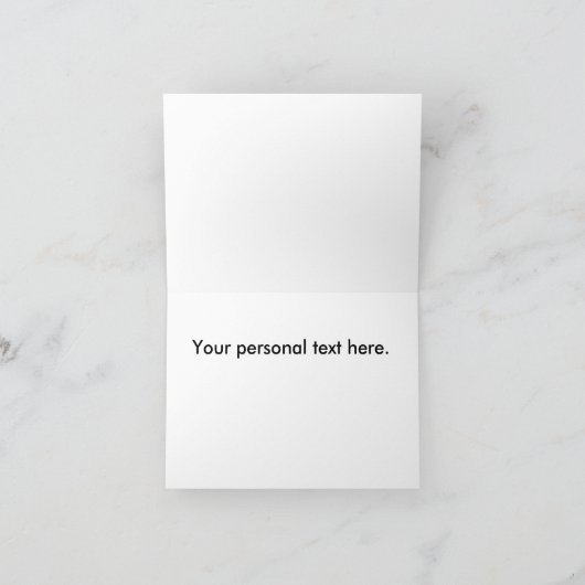 Kat en vrienden Valentijnsdag kaart (Binnen)